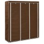 Kleiderschrank mit Fächern und Stangen aus braunem Stoff 150x45x175 cm von vidaXL, Kleiderschränke - Ref: Foro24-282454, Prei...