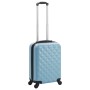 Maleta con ruedas trolley rígida azul ABS de vidaXL, Maletas - Ref: Foro24-91894, Precio: 63,99 €, Descuento: %