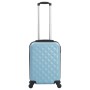 Maleta con ruedas trolley rígida azul ABS de vidaXL, Maletas - Ref: Foro24-91894, Precio: 63,99 €, Descuento: %