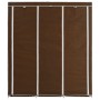 Kleiderschrank mit Fächern und Stangen aus braunem Stoff 150x45x175 cm von vidaXL, Kleiderschränke - Ref: Foro24-282454, Prei...