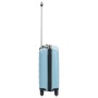 Blue hard ABS trolley suitcase with wheels by vidaXL, Suitcases - Ref: Foro24-91894, Price: 63,99 €, Discount: %