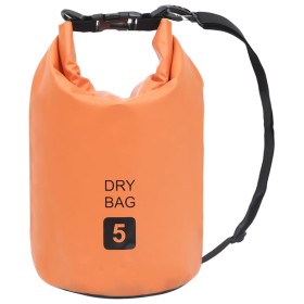 Bolso acuático impermeable PVC naranja 5 L de , Deportes acuáticos y navegación deportiva - Ref: Foro24-92787, Precio: 10,99 ...