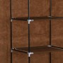 Kleiderschrank mit Fächern und Stangen aus braunem Stoff 150x45x175 cm von vidaXL, Kleiderschränke - Ref: Foro24-282454, Prei...