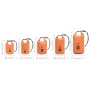 Bolso acuático impermeable PVC naranja 5 L de , Deportes acuáticos y navegación deportiva - Ref: Foro24-92787, Precio: 10,20 ...