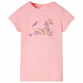 Pink children's t-shirt size 128 by , Kids T-shirts - Ref: Foro24-11052, Price: 9,99 €, Discount: %