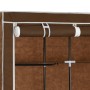 Kleiderschrank mit Fächern und Stangen aus braunem Stoff 150x45x175 cm von vidaXL, Kleiderschränke - Ref: Foro24-282454, Prei...