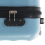 Blue hard ABS trolley suitcase with wheels by vidaXL, Suitcases - Ref: Foro24-91894, Price: 63,99 €, Discount: %