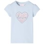 Camiseta infantil azul claro 92 de , Camisetas para niños - Ref: Foro24-10489, Precio: 9,99 €, Descuento: %