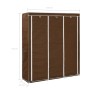 Kleiderschrank mit Fächern und Stangen aus braunem Stoff 150x45x175 cm von vidaXL, Kleiderschränke - Ref: Foro24-282454, Prei...