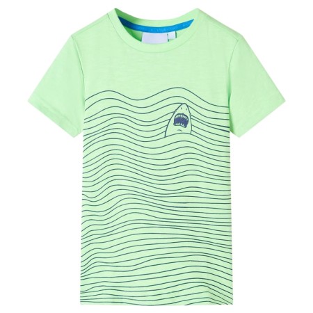 Camiseta infantil verde neón 104 de , Camisetas para niños - Ref: Foro24-12315, Precio: 9,99 €, Descuento: %