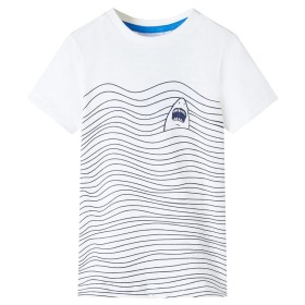 Child's t-shirt in off-white color, size 104. by , Kids T-shirts - Ref: Foro24-12320, Price: 9,99 €, Discount: %