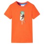 Dark orange children's t-shirt 116 by , Kids T-shirts - Ref: Foro24-12376, Price: 7,95 €, Discount: %