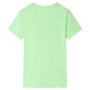 Camiseta infantil verde neón 116 de , Camisetas para niños - Ref: Foro24-12451, Precio: 7,88 €, Descuento: %