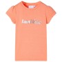 Camiseta infantil de manga casquillo naranja neón 128 de , Camisetas para niños - Ref: Foro24-10657, Precio: 9,99 €, Descuent...