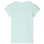 Camiseta infantil de manga casquillo menta claro 104 de , Camisetas para niños - Ref: Foro24-10835, Precio: 9,43 €, Descuento: %