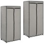 Wardrobes 2 units gray 75x50x160 cm by vidaXL, Wardrobes - Ref: Foro24-282444, Price: 44,18 €, Discount: %