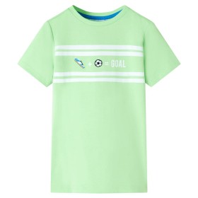 Camiseta infantil verde neón 140 de , Camisetas para niños - Ref: Foro24-12453, Precio: 9,99 €, Descuento: %