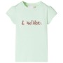 Soft green cap-sleeve children's t-shirt size 116 by , Kids T-shirts - Ref: Foro24-10641, Price: 9,27 €, Discount: %