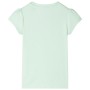 Soft green cap-sleeve children's t-shirt size 116 by , Kids T-shirts - Ref: Foro24-10641, Price: 9,99 €, Discount: %