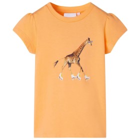 Camiseta infantil naranja 128 de , Camisetas para niños - Ref: Foro24-10572, Precio: 8,99 €, Descuento: %