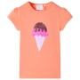 Camiseta infantil naranja neón 92 de , Camisetas para niños - Ref: Foro24-10719, Precio: 9,67 €, Descuento: %