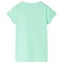 Camiseta infantil verde brillante 140 de , Camisetas para niños - Ref: Foro24-10738, Precio: 9,99 €, Descuento: %