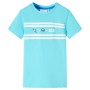 Aquamarin Kinder T-Shirt 140 von , Kinder-T-Shirts - Ref: Foro24-12458, Preis: 9,27 €, Rabatt: %