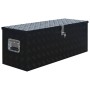 Black aluminum box 1085x370x400 mm by vidaXL, Toolboxes - Ref: Foro24-144846, Price: 385,99 €, Discount: %