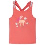 Kinder-Tanktop in Korallenfarbe 116 von , Kinder-T-Shirts - Ref: Foro24-10676, Preis: 8,13 €, Rabatt: %