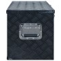 Black aluminum box 1085x370x400 mm by vidaXL, Toolboxes - Ref: Foro24-144846, Price: 385,99 €, Discount: %