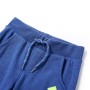 Pantalones de chándal infantiles azul mélange 128 de , Pantalones de niños - Ref: Foro24-11917, Precio: 10,72 €, Descuento: %