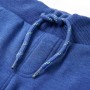 Children's blue mélange sweatpants size 104 by , kids pants - Ref: Foro24-11915, Price: 12,99 €, Discount: %