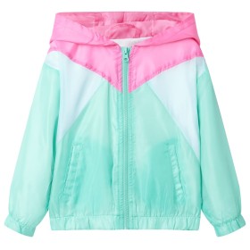 Chaqueta infantil con capucha y cremallera multicolor 140 de , Ropa de abrigo para niños - Ref: Foro24-10828, Precio: 16,70 €...