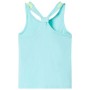 Camiseta de tirantes infantil verde menta claro 140 de , Camisetas para niños - Ref: Foro24-11143, Precio: 8,06 €, Descuento: %