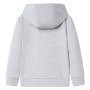 Sudadera infantil con capucha y cremallera gris 128 de , Camisetas para niños - Ref: Foro24-12362, Precio: 17,05 €, Descuento: %