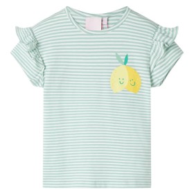 Camiseta infantil verde menta 92 de , Camisetas para niños - Ref: Foro24-11484, Precio: 9,99 €, Descuento: %