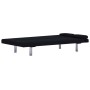 Sofá cama con dos almohadas de poliéster negro de vidaXL, Sofás - Ref: Foro24-282189, Precio: 205,43 €, Descuento: %