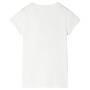 Child's t-shirt in off-white color, size 140. by , Kids T-shirts - Ref: Foro24-11183, Price: 9,12 €, Discount: %