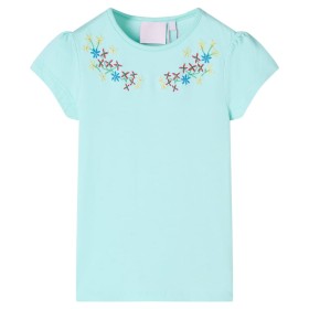 Light aquamarine children's t-shirt size 104 by , Kids T-shirts - Ref: Foro24-11335, Price: 9,99 €, Discount: %