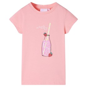 Rosa Kinder-T-Shirt 92 von , Kinder-T-Shirts - Ref: Foro24-11264, Preis: 9,99 €, Rabatt: %