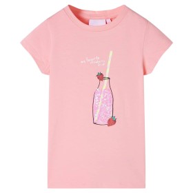 Camiseta infantil rosa 116 de , Camisetas para niños - Ref: Foro24-11266, Precio: 7,99 €, Descuento: %