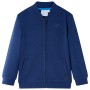 Marineblaues Kinder-Sweatshirt mit Reißverschluss 104 von , Kinder-T-Shirts - Ref: Foro24-12140, Preis: 11,89 €, Rabatt: %