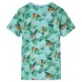 Light green mélange children's t-shirt size 104 by , Kids T-shirts - Ref: Foro24-12405, Price: 8,48 €, Discount: %