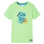 Camiseta infantil verde neón 104 de , Camisetas para niños - Ref: Foro24-12470, Precio: 9,12 €, Descuento: %