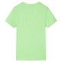 Camiseta infantil verde neón 104 de , Camisetas para niños - Ref: Foro24-12470, Precio: 9,12 €, Descuento: %