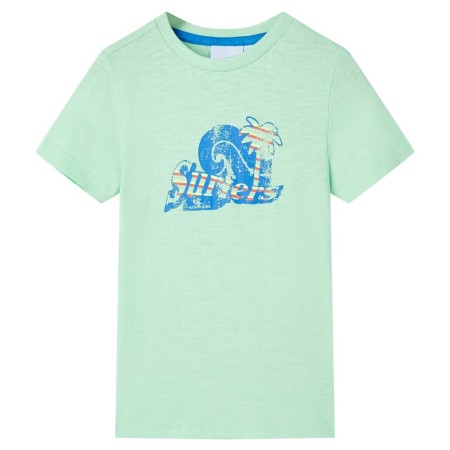 Light green children's t-shirt size 116 by , Kids T-shirts - Ref: Foro24-12556, Price: 9,05 €, Discount: %