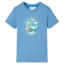 Mittelblaues Kinder-T-Shirt 128 von , Kinder-T-Shirts - Ref: Foro24-12577, Preis: 7,96 €, Rabatt: %