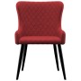 Dining chairs 2 units burgundy fabric by vidaXL, dining chairs - Ref: Foro24-282523, Price: 104,76 €, Discount: %