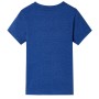 Camiseta infantil azul oscuro mélange 104 de , Camisetas para niños - Ref: Foro24-12485, Precio: 9,51 €, Descuento: %