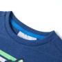 Camiseta infantil azul oscuro mélange 104 de , Camisetas para niños - Ref: Foro24-12485, Precio: 9,51 €, Descuento: %